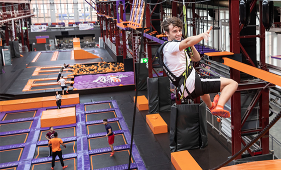 25 % Rabatt auf das 120–min–Ticket im JUMP House*