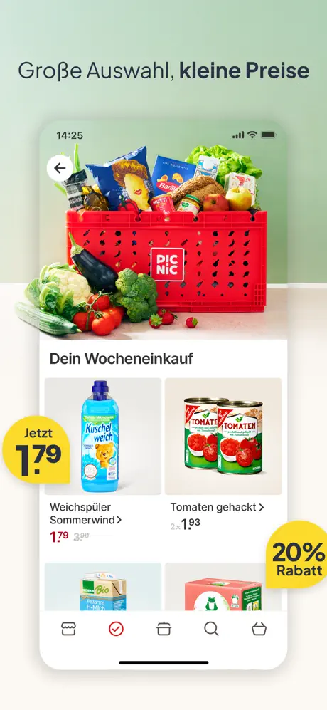 Handy Screenshot 1 von unserer GASAG DEALS App