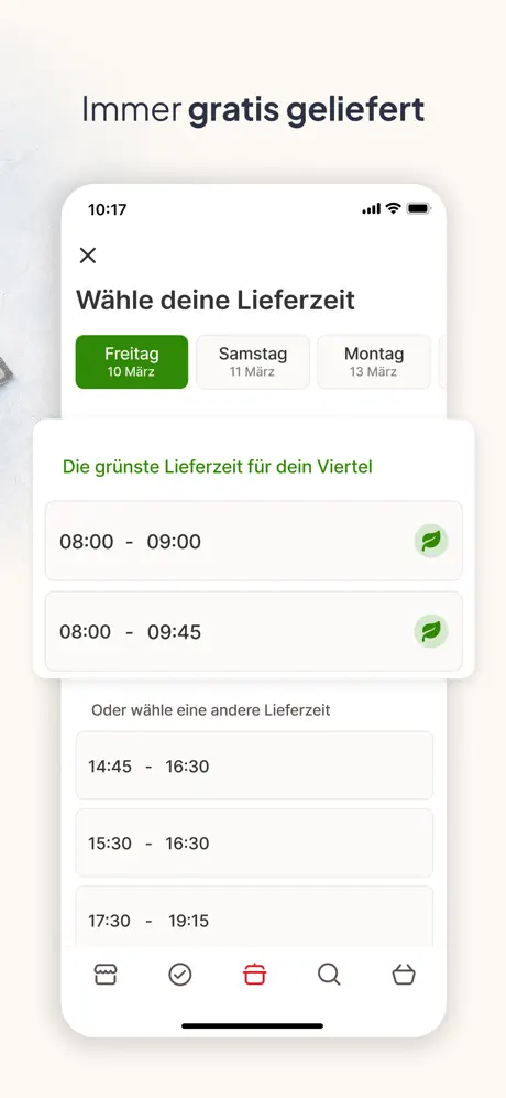 Handy Screenshot 3 von unserer GASAG DEALS App