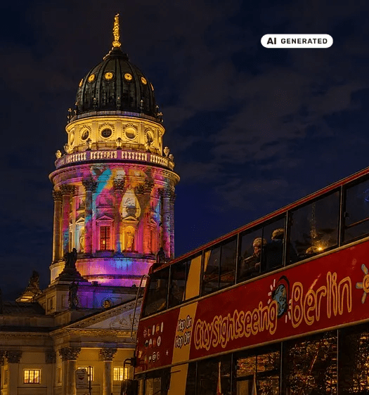 Werbebild der Firma Tour of Lights
