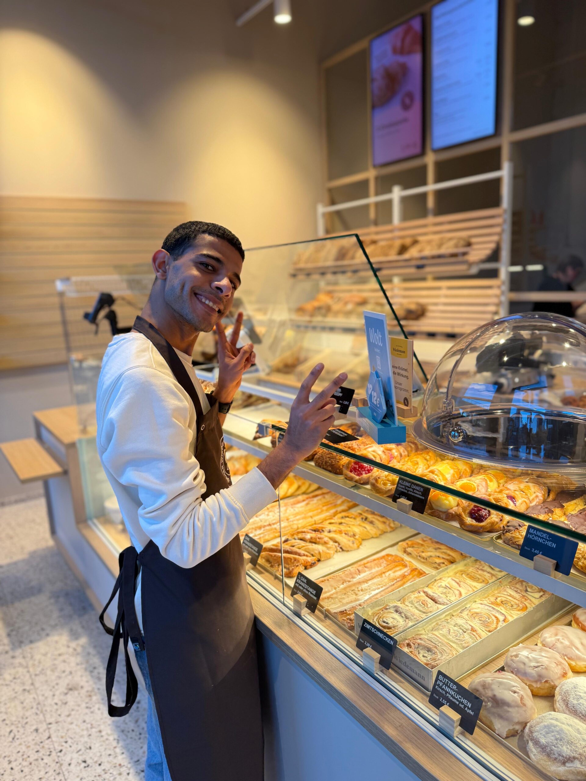 Werbebild der Firma Bäcker Wiedemann