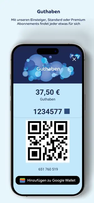 Handy Screenshot 3 von unserer GASAG DEALS App